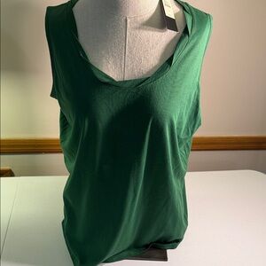 Talbots Green Tank Top